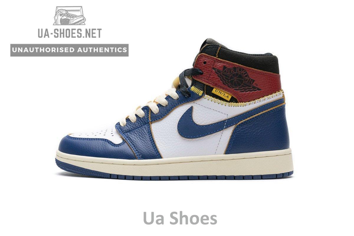 BV1300-146 Air Jordan 1 Retro High Union Los Angeles Blue Toe