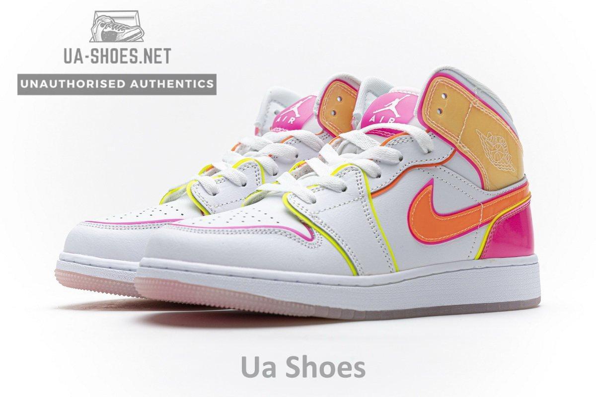 CV4611-100 Air Jordan 1 Mid GS “Edge Glow” - Image 6