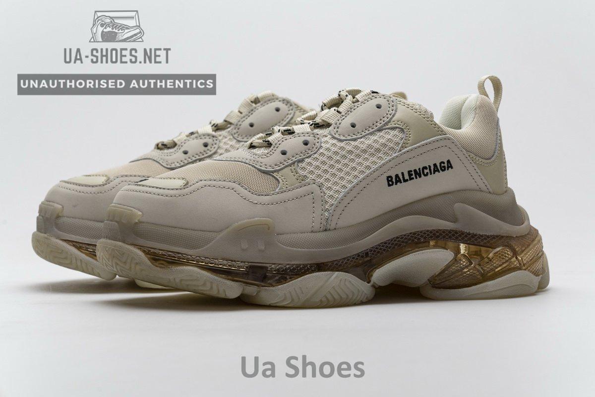 544351 W09O1 2178 Balenciaga Triple S Champagne - Image 6
