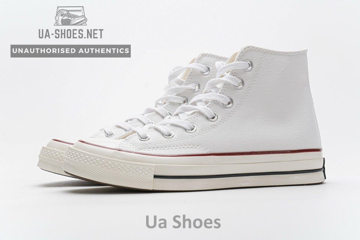162056C Converse Chuck 70 HI White Garnet Egret - Image 6