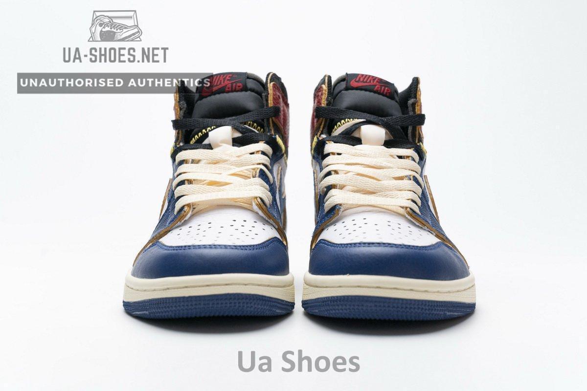 BV1300-146 Air Jordan 1 Retro High Union Los Angeles Blue Toe - Image 4