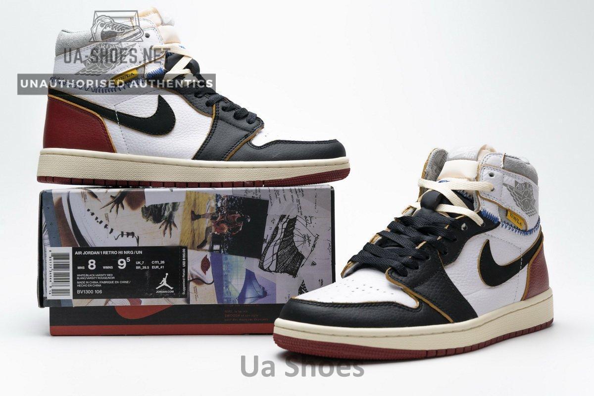 BV1300-106 Air Jordan 1 Retro High Union Los Angeles Black Toe - Image 2