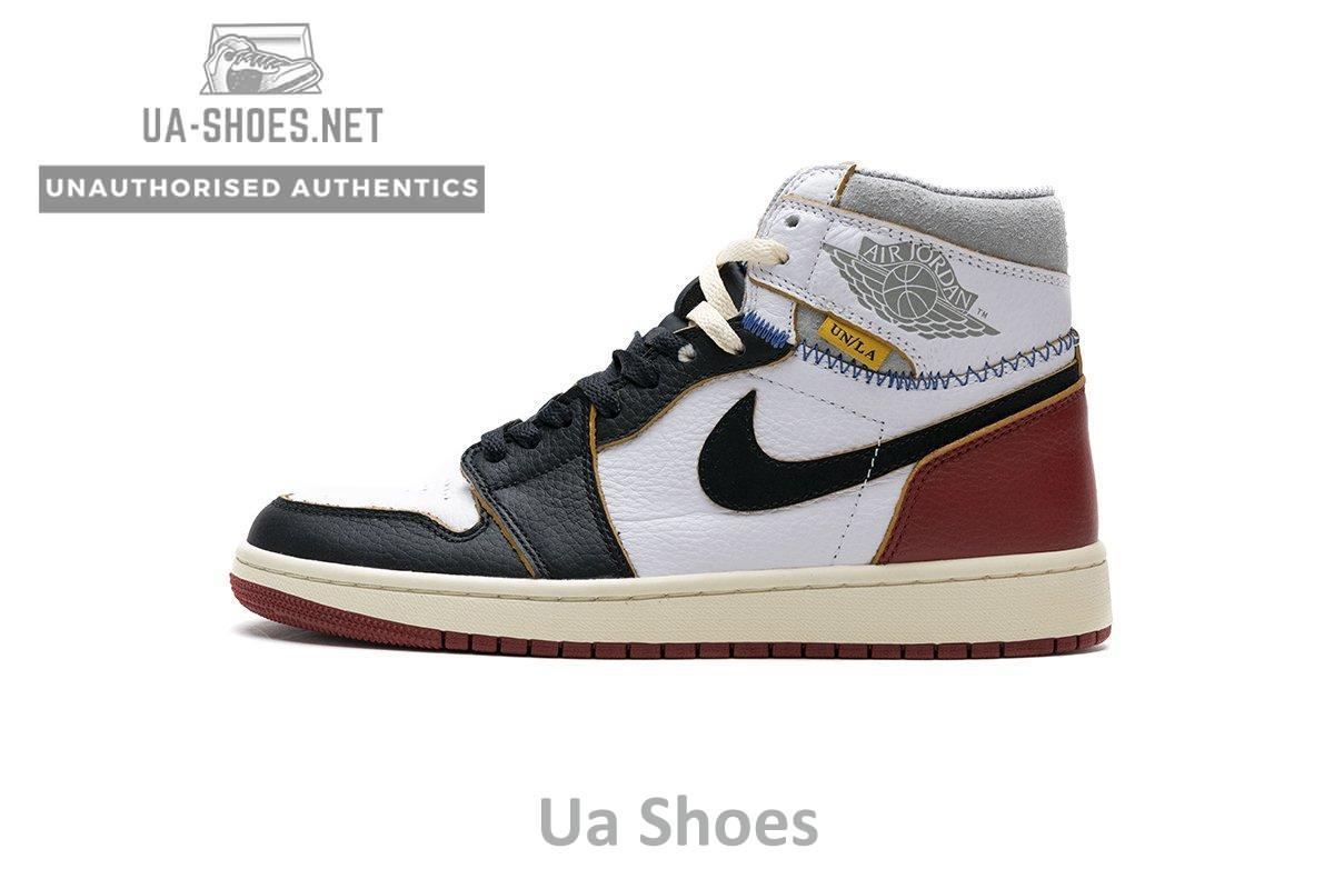 BV1300-106 Air Jordan 1 Retro High Union Los Angeles Black Toe