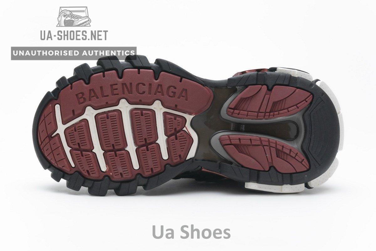 568615 W2GN3 6000 Blenciaga Track 2 Sneaker Burgundy - Image 9