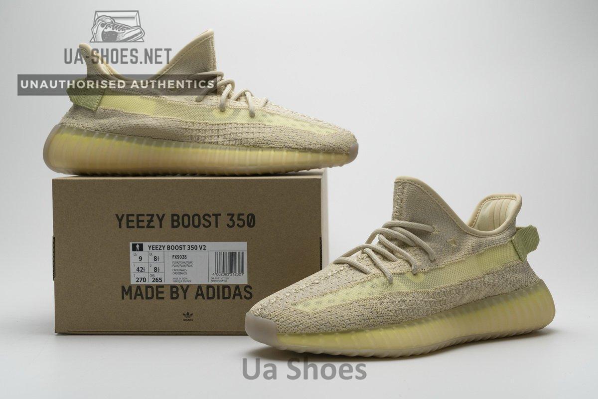 FX9028 adidas Yeezy Boost 350 V2 “Flax”Basf Boost - Image 10