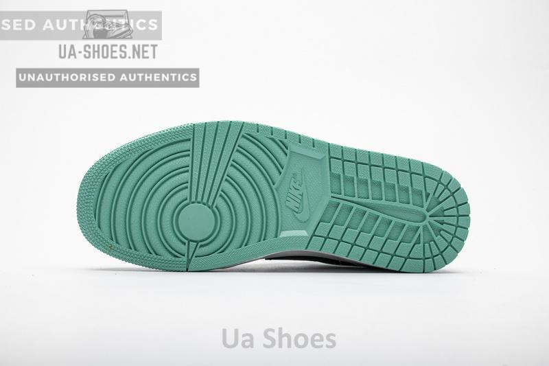 Air Jordan 1 Low Emerald Toe 553558-117 - Image 4