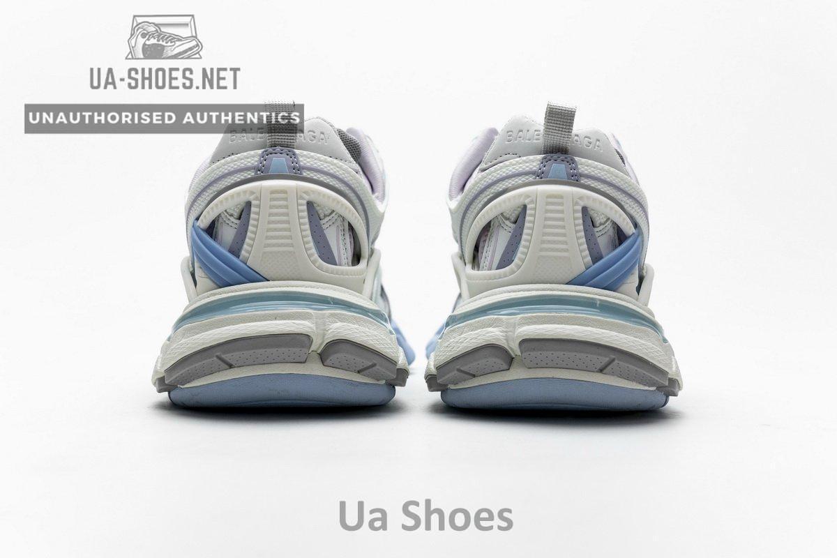 568615 W2GN3 9045 Blenciaga Track 2 Sneaker White Light Blue - Image 7