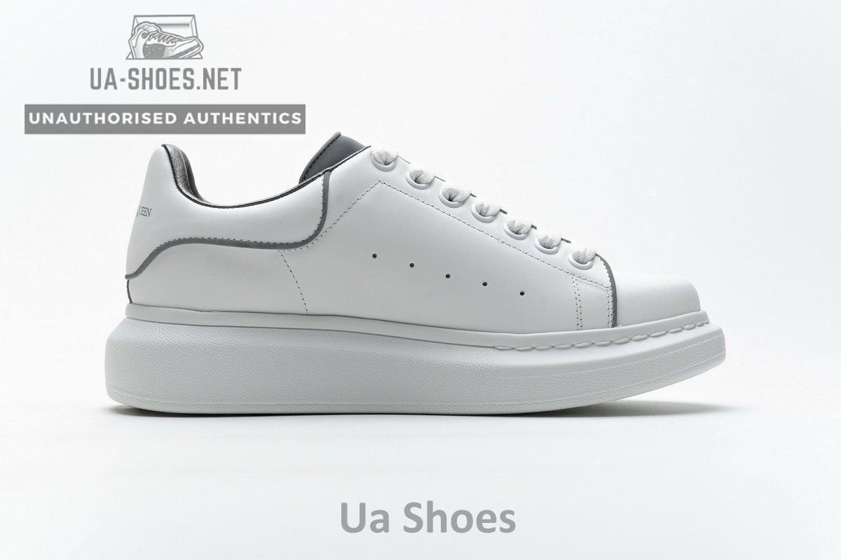 462214 WHGP7 9001 Alexander McQueen Sneaker All White - Image 8