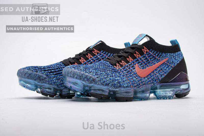 AJ6900-400 Nike Air Vapormax Flyknit 3 Blue Fury - Image 3