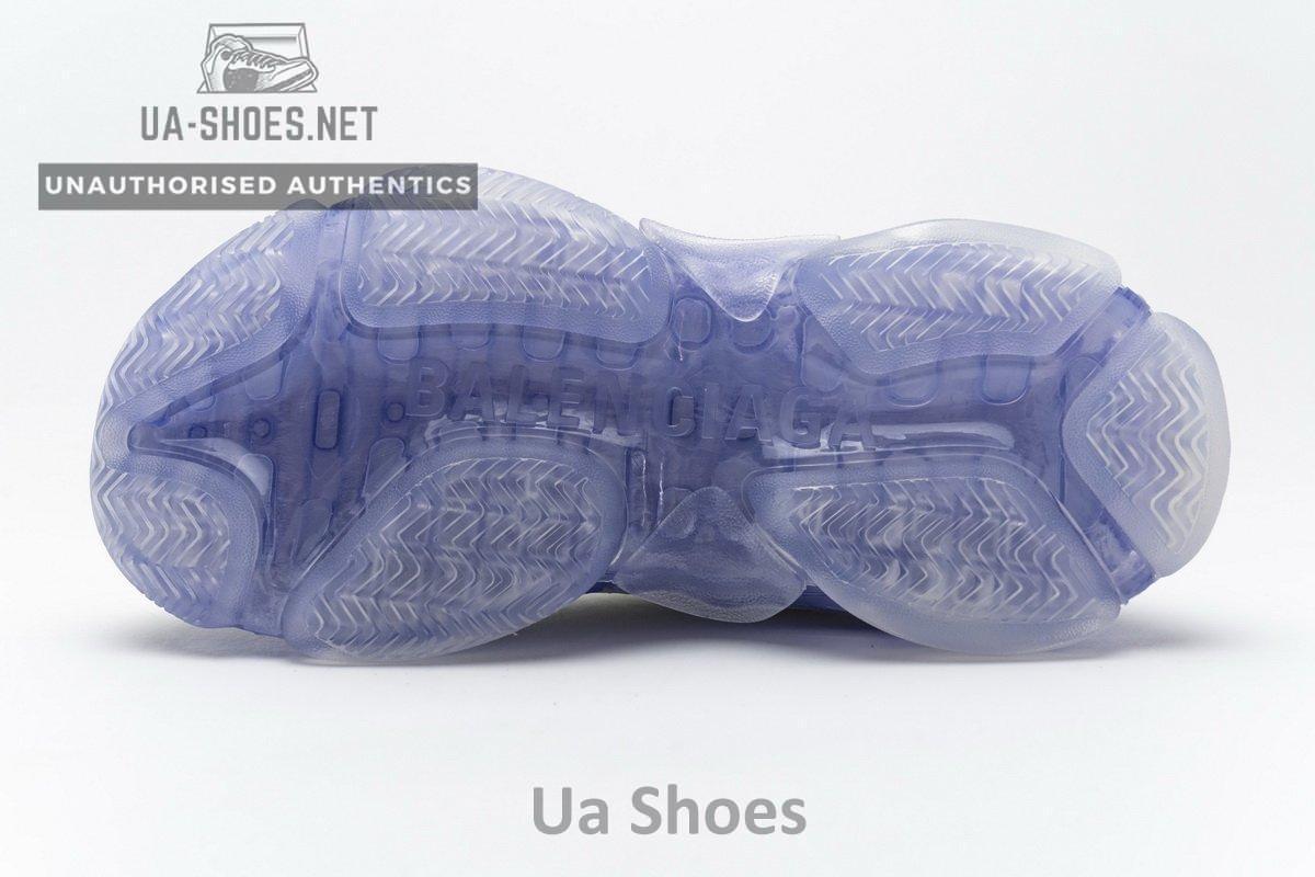 544351 W09E1 1322 Balenciaga Triple S White Purple - Image 9