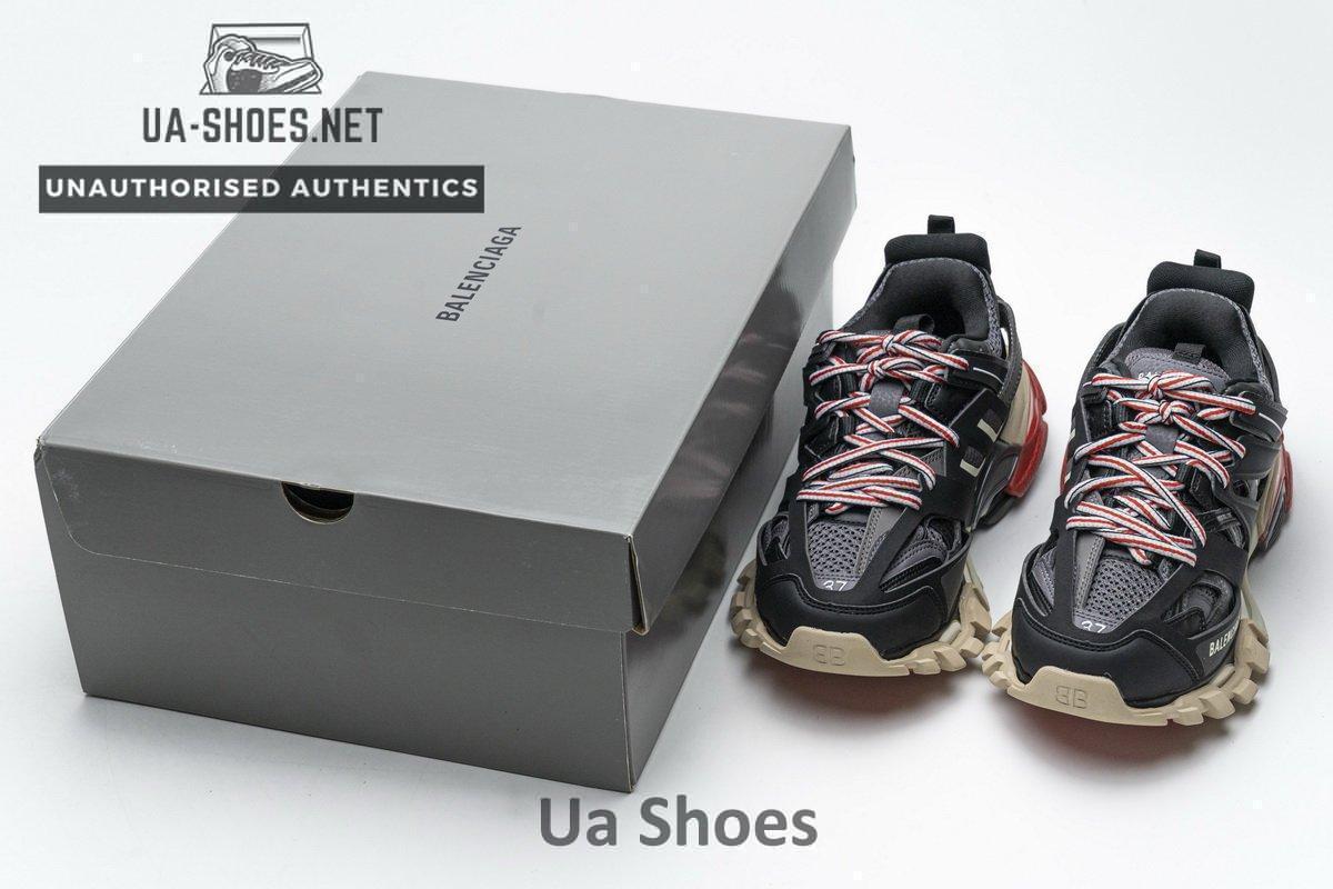 542436 W1GB1 1000 Balenciaga Tess S.Black Red - Image 4