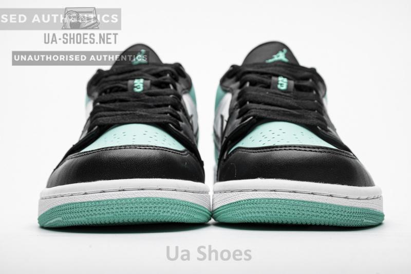 Air Jordan 1 Low Emerald Toe 553558-117 - Image 6
