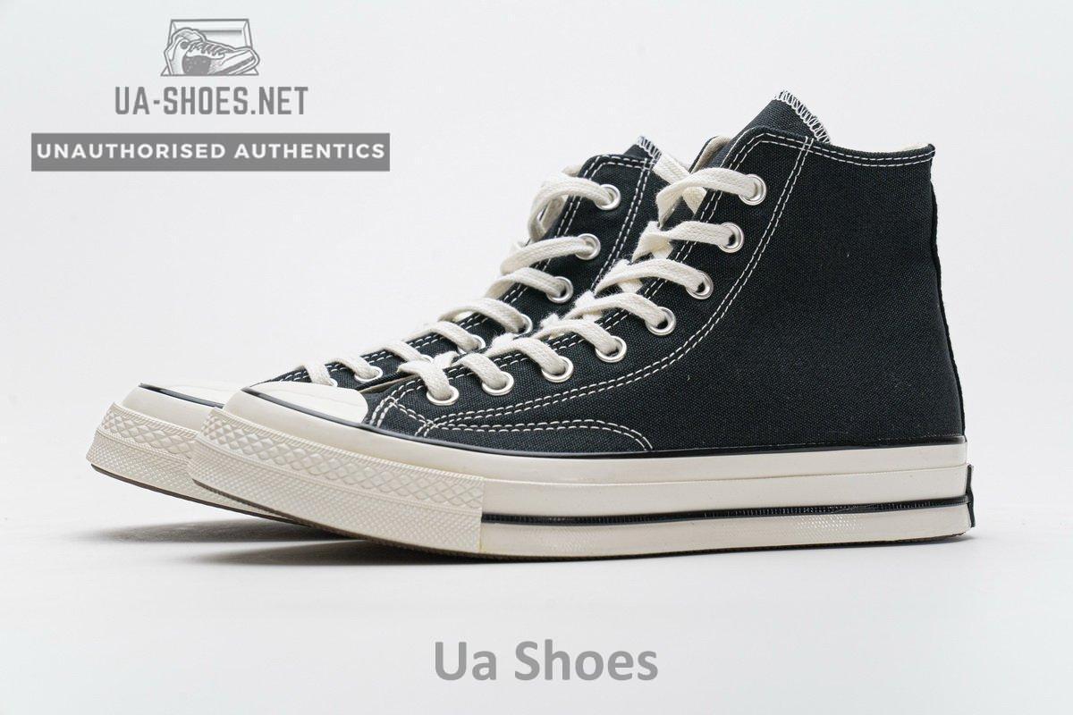 162050C Converse Chuck 70 HI Black Egret - Image 6