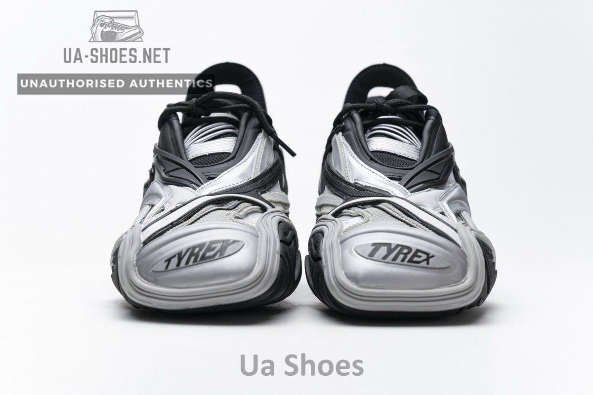 Balenciaga Tyrex 5.0 Sneaker Black Silver - Image 5