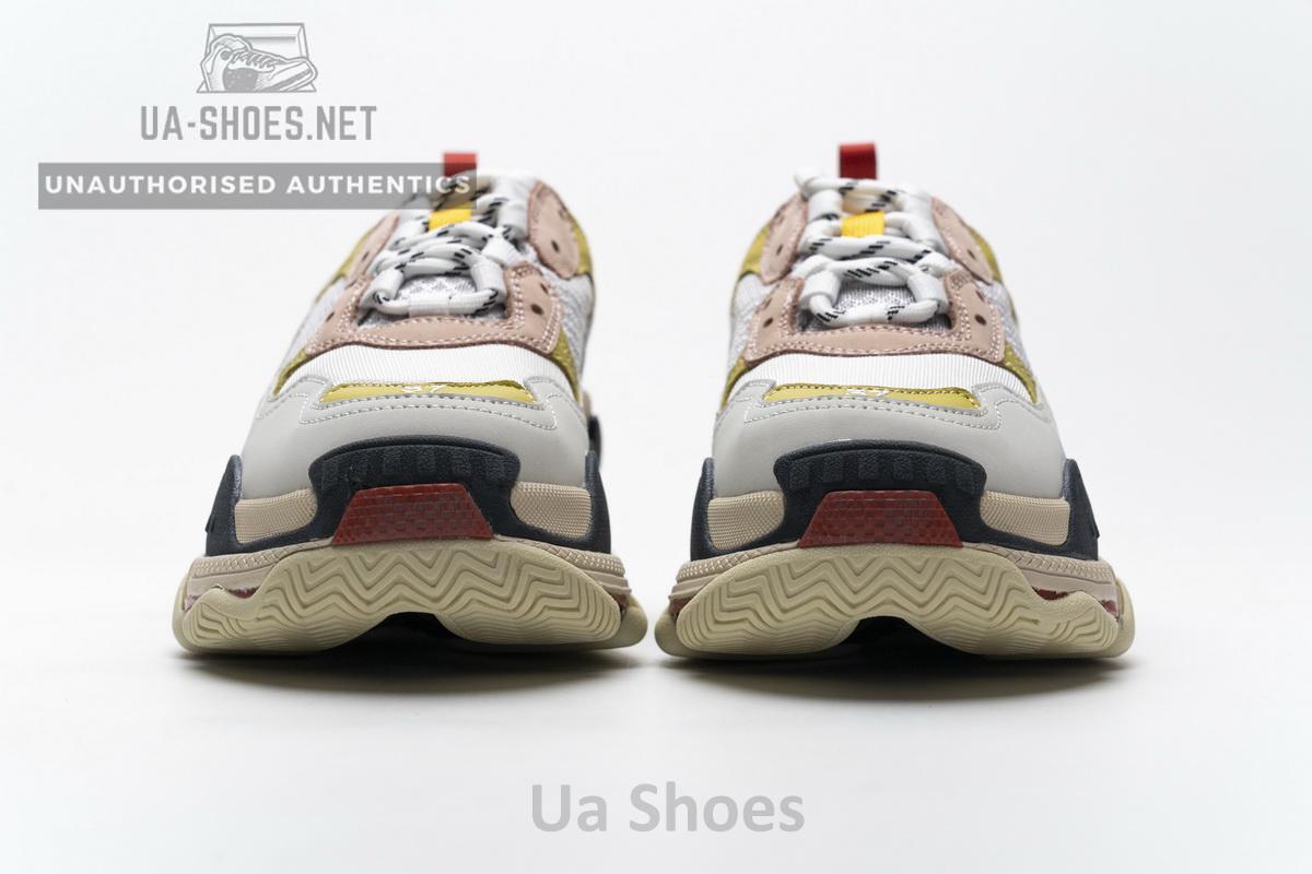 490672 W09O5 9035 Balenciaga Triple S Black Yellow Pink - Image 7