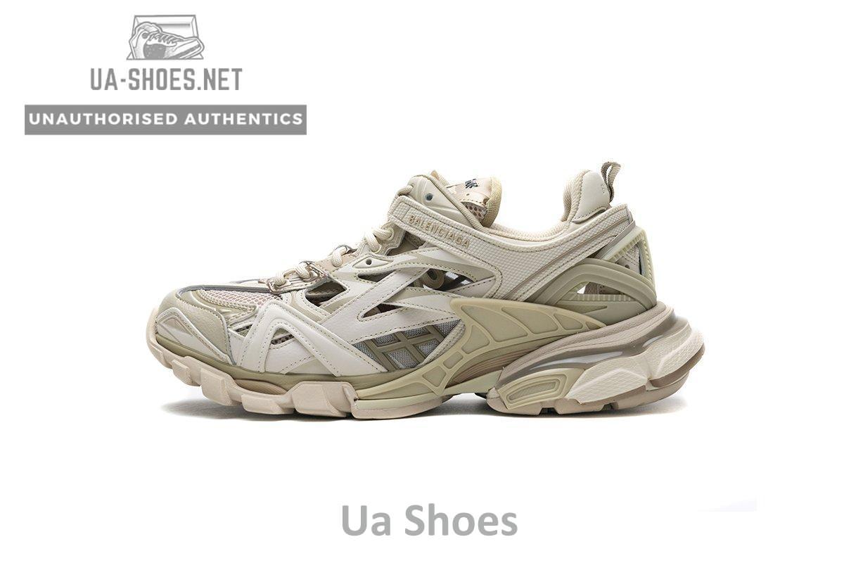 570391 W2GN1 9029 Blenciaga Track 2 Sneaker Khaki