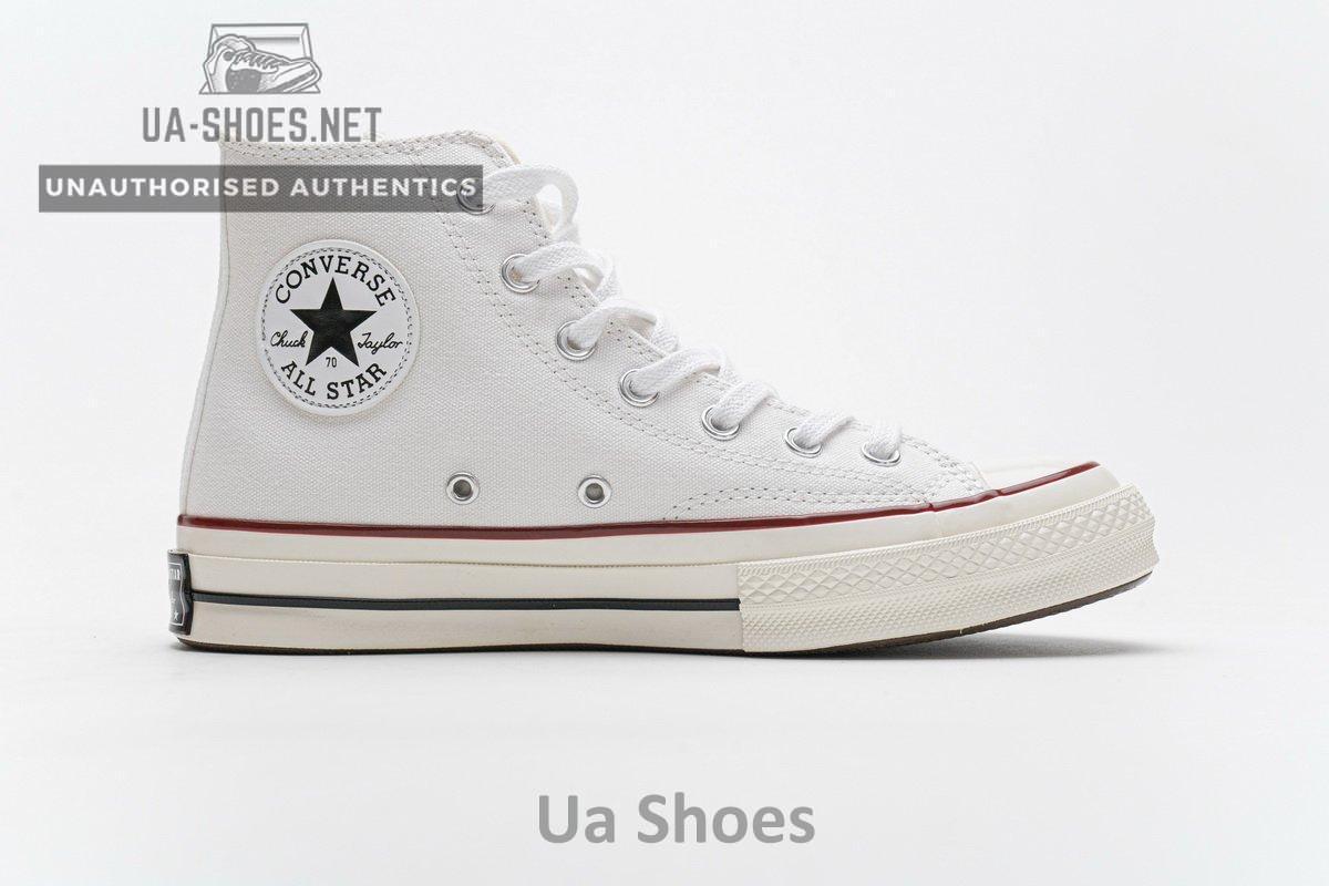 162056C Converse Chuck 70 HI White Garnet Egret - Image 8