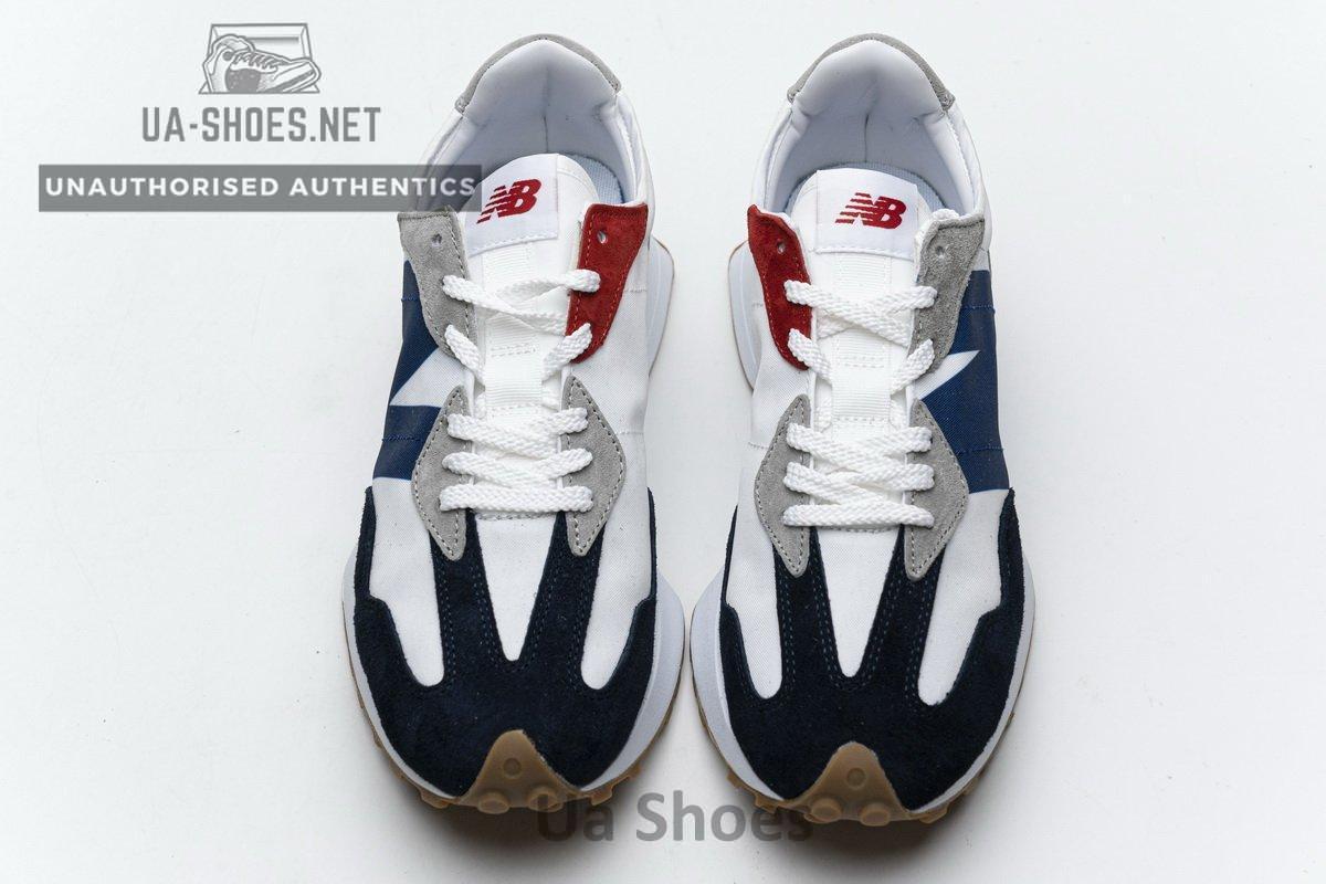 MS327PH New Balance White Blue Red - Image 4