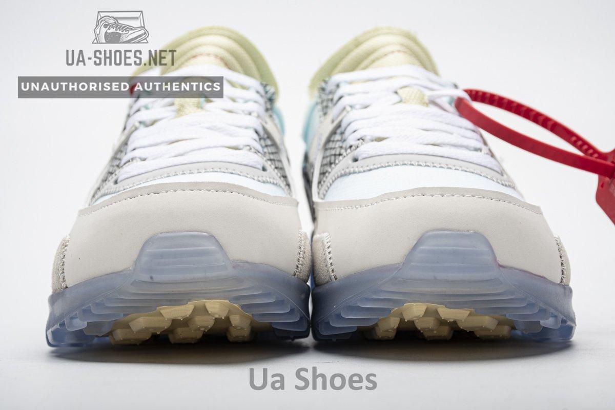 AA7293-100 Off-White x Nike Air Max 90 “All White” - Image 4