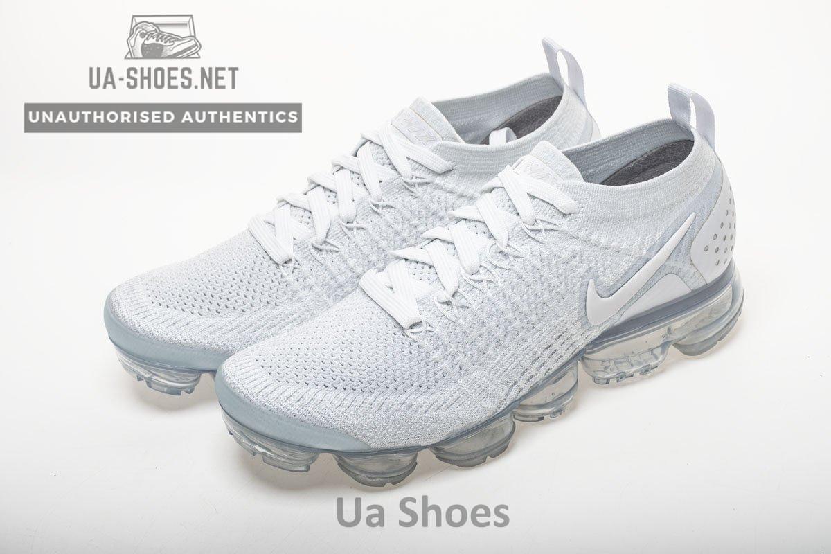942842-100 Nike Air VaporMax 2.0 White Platinum - Image 6