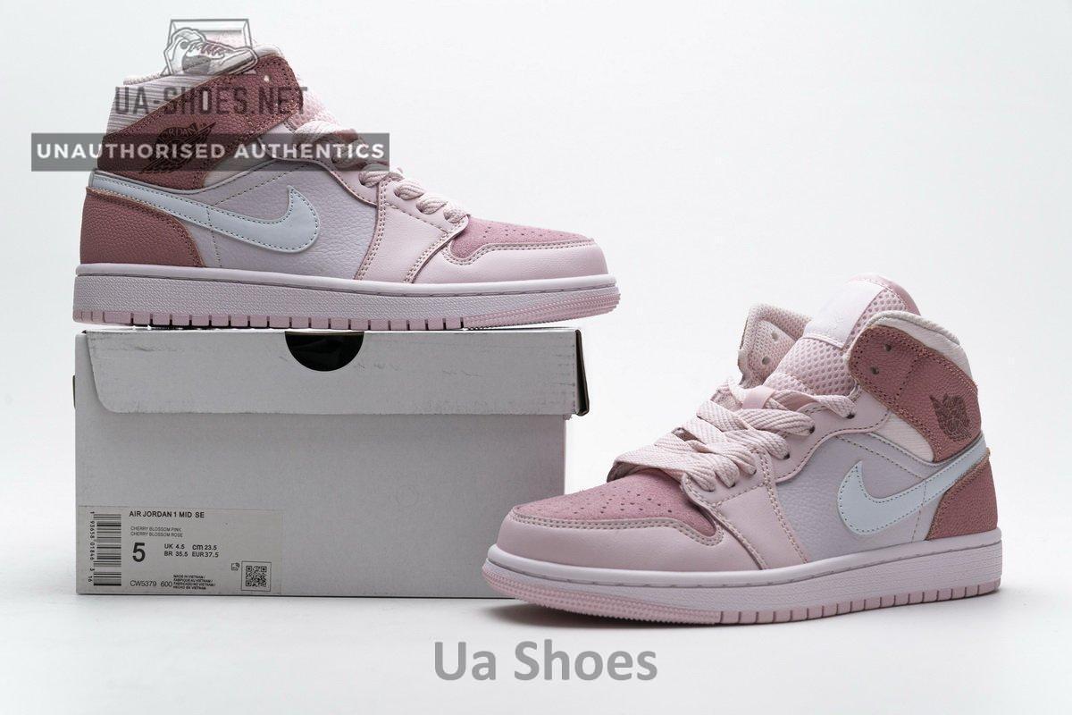CW5379-600 Air Jordan 1 Mid Digital Pink - Image 3