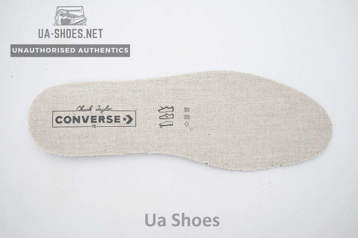 162056C Converse Chuck 70 HI White Garnet Egret - Image 11