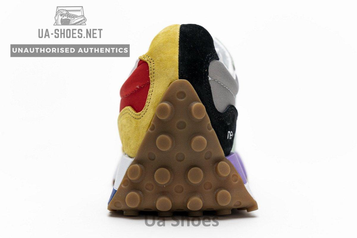 NB327LAB New Balance White Red Yellow - Image 9