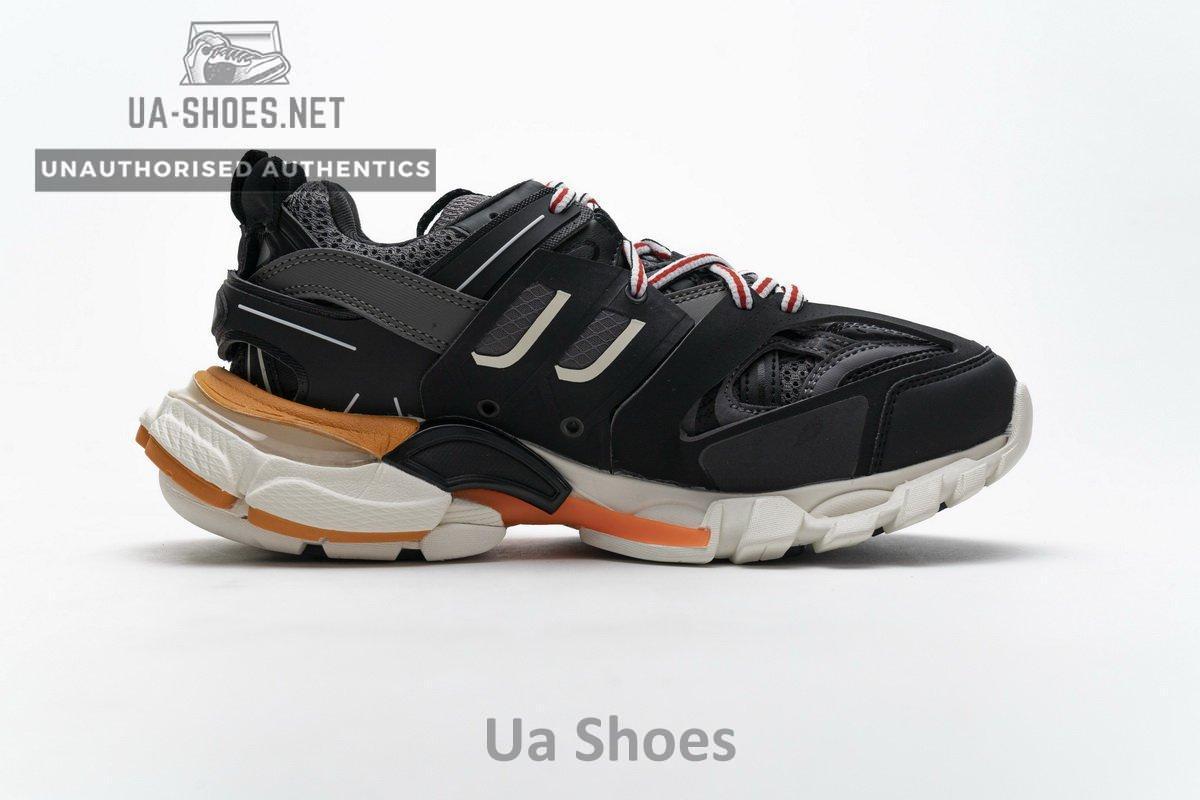 542436 W1GB7 2019 Balenciaga Tess S.Black White Orange - Image 8