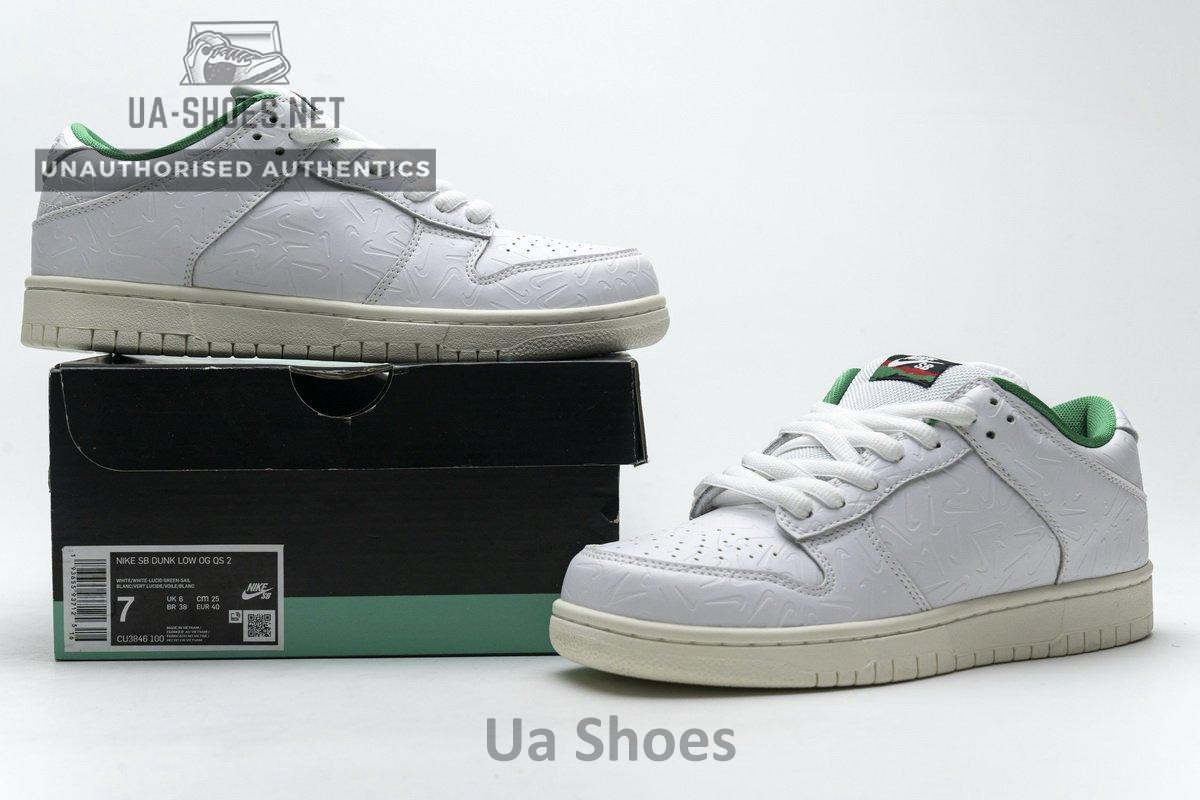 CU3846-100 Ben-G x Nike SB Dunk Low OG QS 2 Lucid Green - Image 2