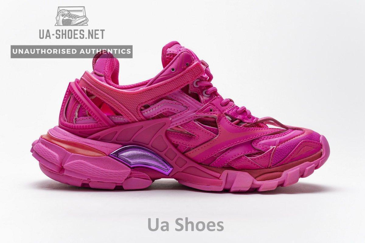 568615 W2FC1 5845 Blenciaga Track 2 Sneaker Fluo Pink - Image 10