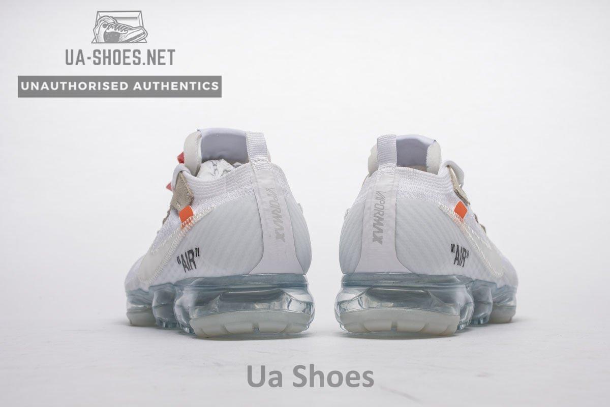 2018 1.0 AA3831-100 Off White x Nike Air VaporMax 2018 'All White' - Image 5