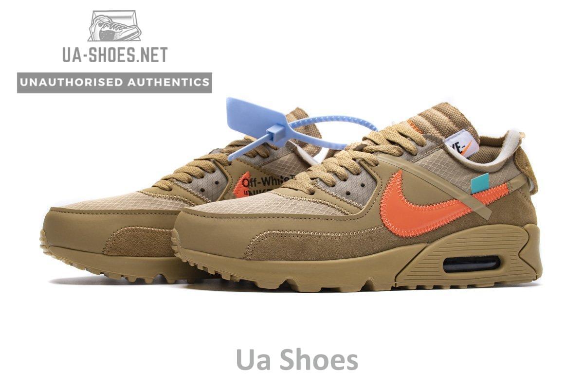 AA7293-200 Off-White x Nike Air Max 90 “Desert Ore” - Image 4