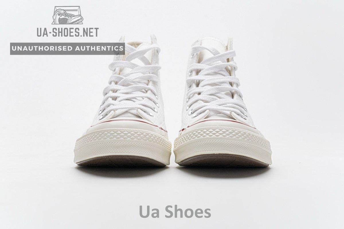 162056C Converse Chuck 70 HI White Garnet Egret - Image 5