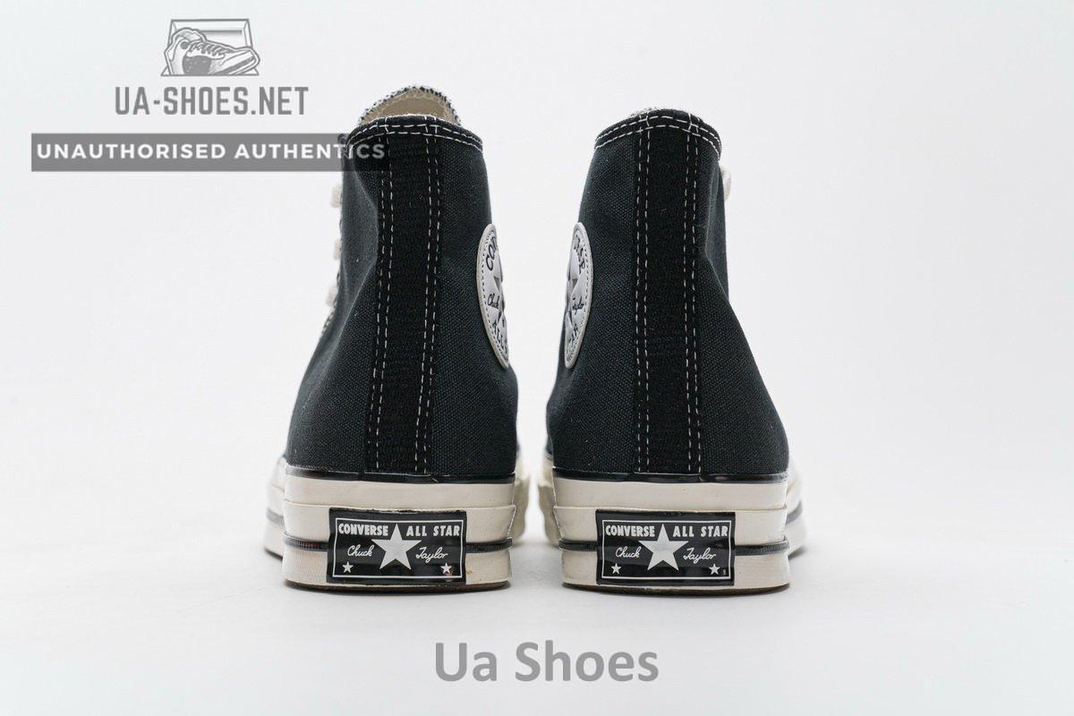 162050C Converse Chuck 70 HI Black Egret - Image 7