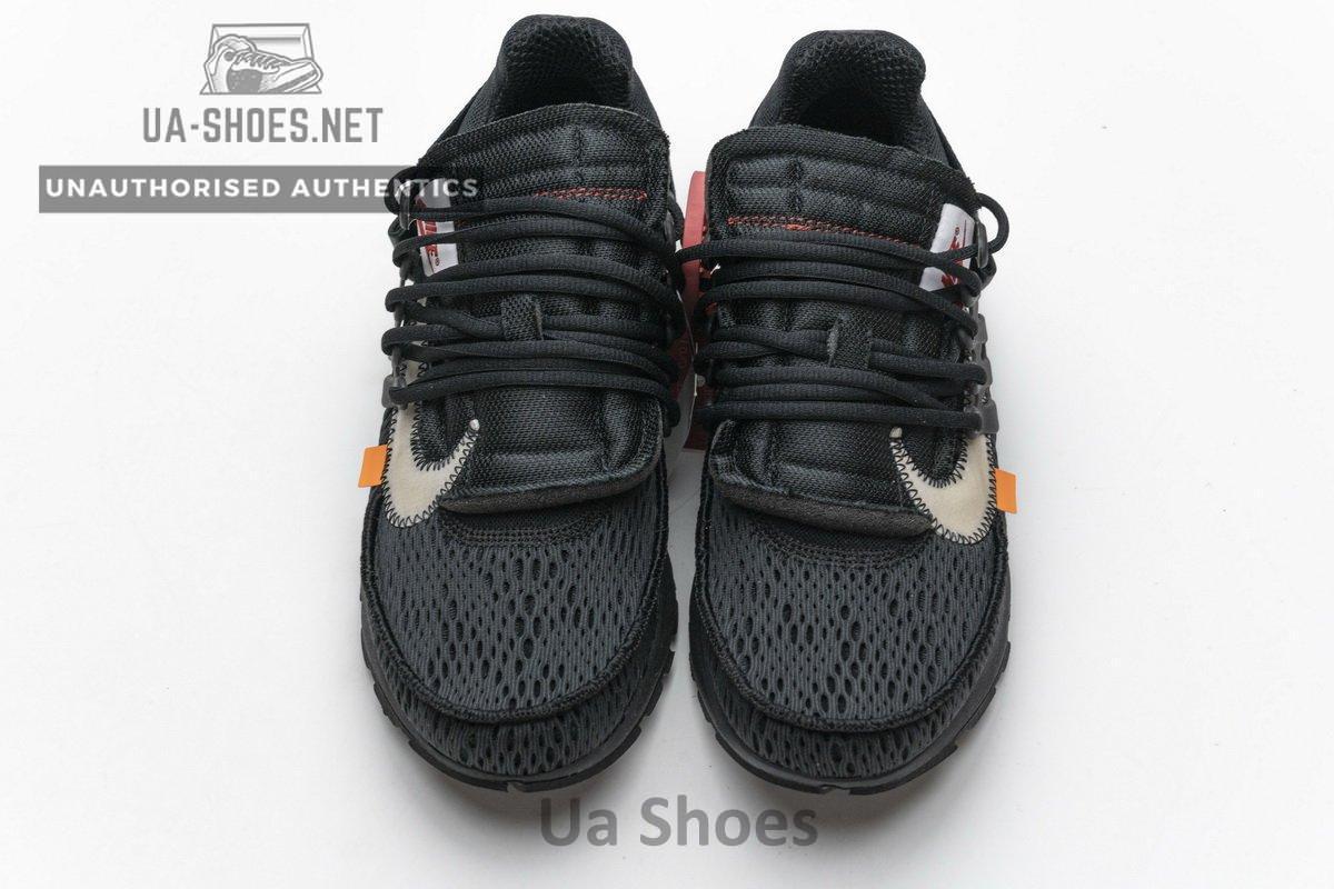 AA3830-002 OFF-WHITE x Nike Air Presto Black - Image 4