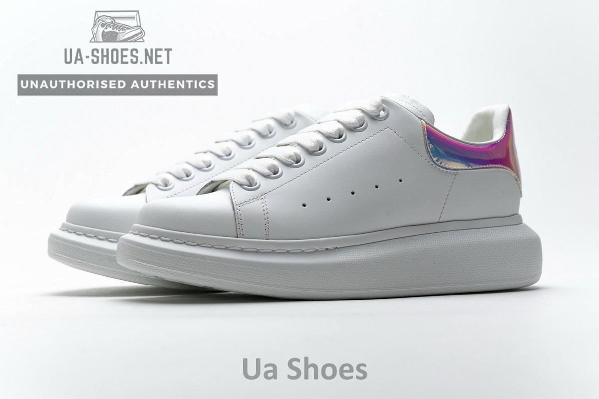 462214 WHGP7 9001 Alexander McQueen Sneaker White Blue Laser - Image 6