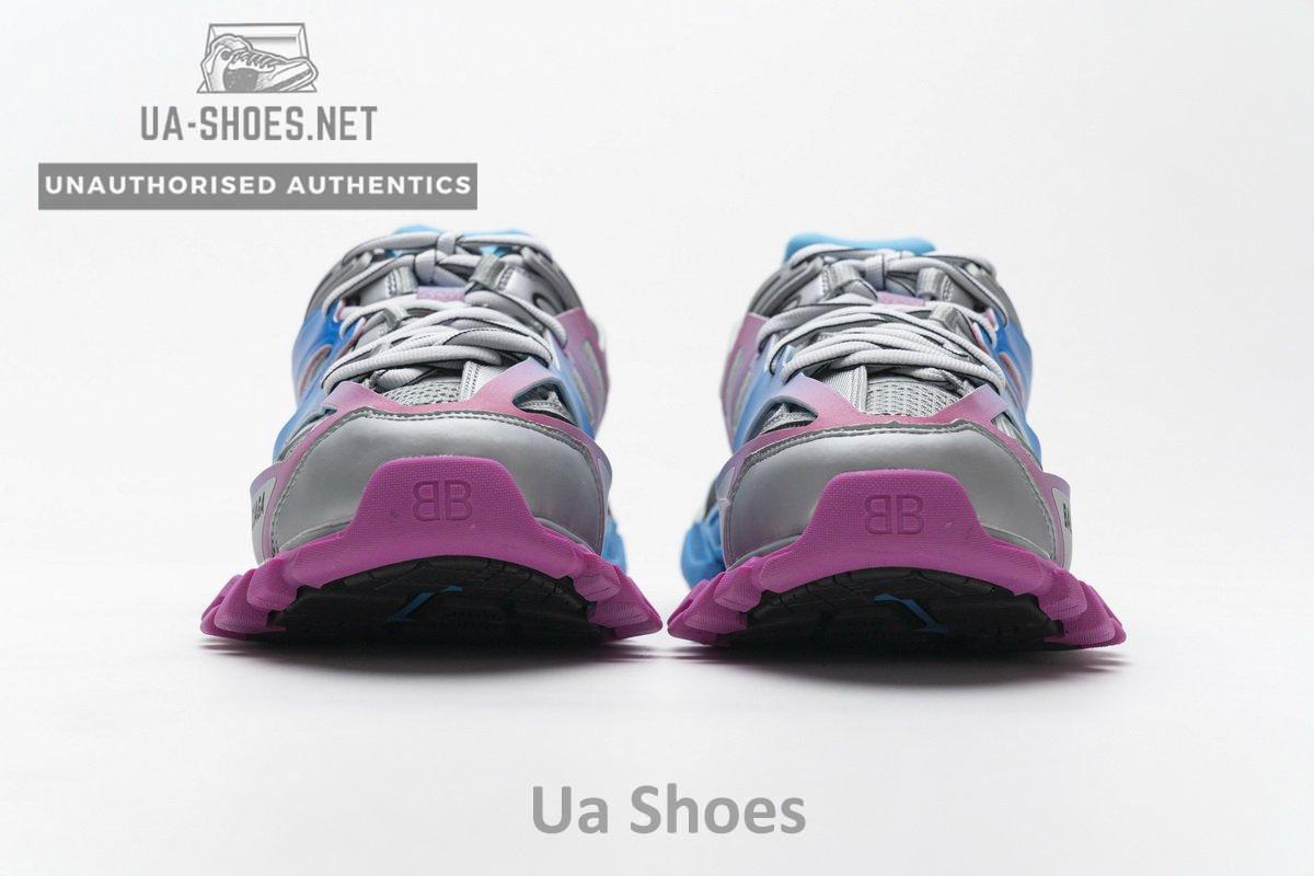 542436 W1GC1 4051 Balenciaga Tess S.Blue Pink Silver - Image 5