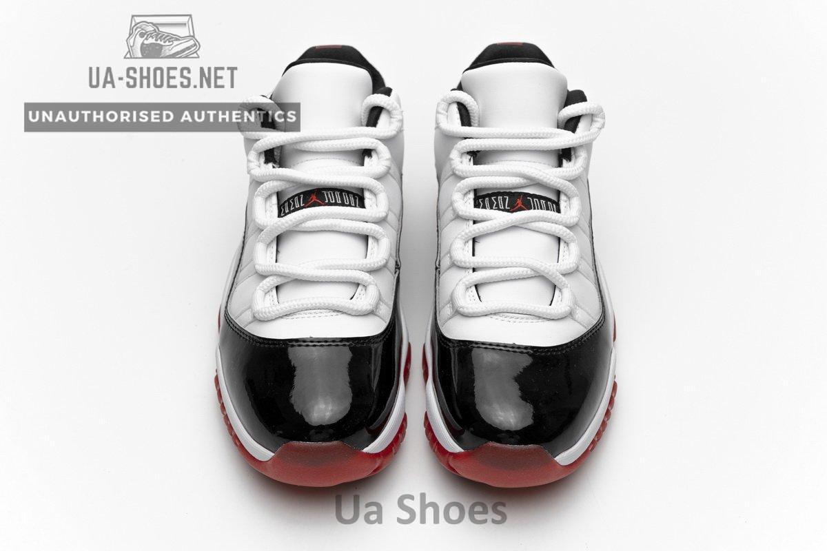 AV2187-160 Air Jordan 11 Low “White Bred” - Image 5