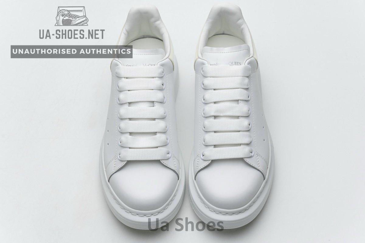 462214 WHGP7 9001 Alexander McQueen Sneaker White Orange Laser - Image 4