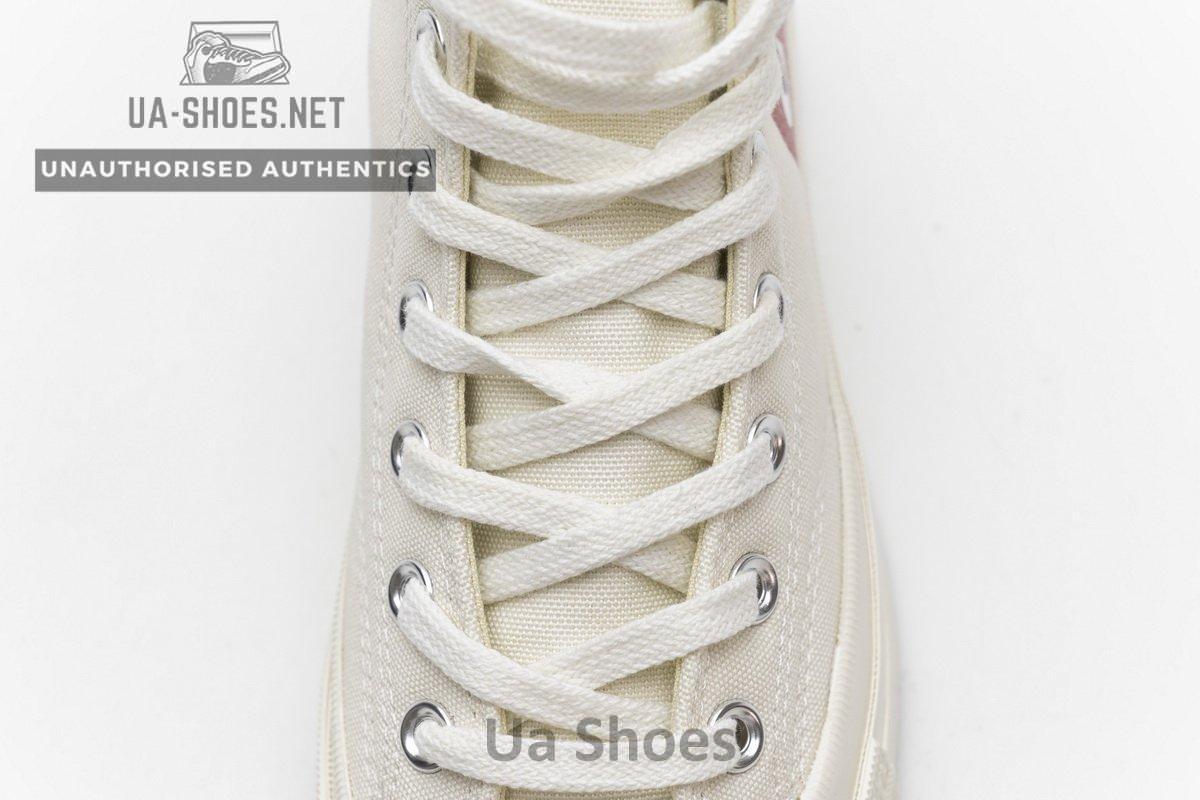 150205C CDG Play x Converse Chuck Taylor All Star 70 High Top - Image 10