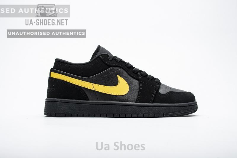Air Jordan 1 Low Black Gold 553558-071 - Image 2