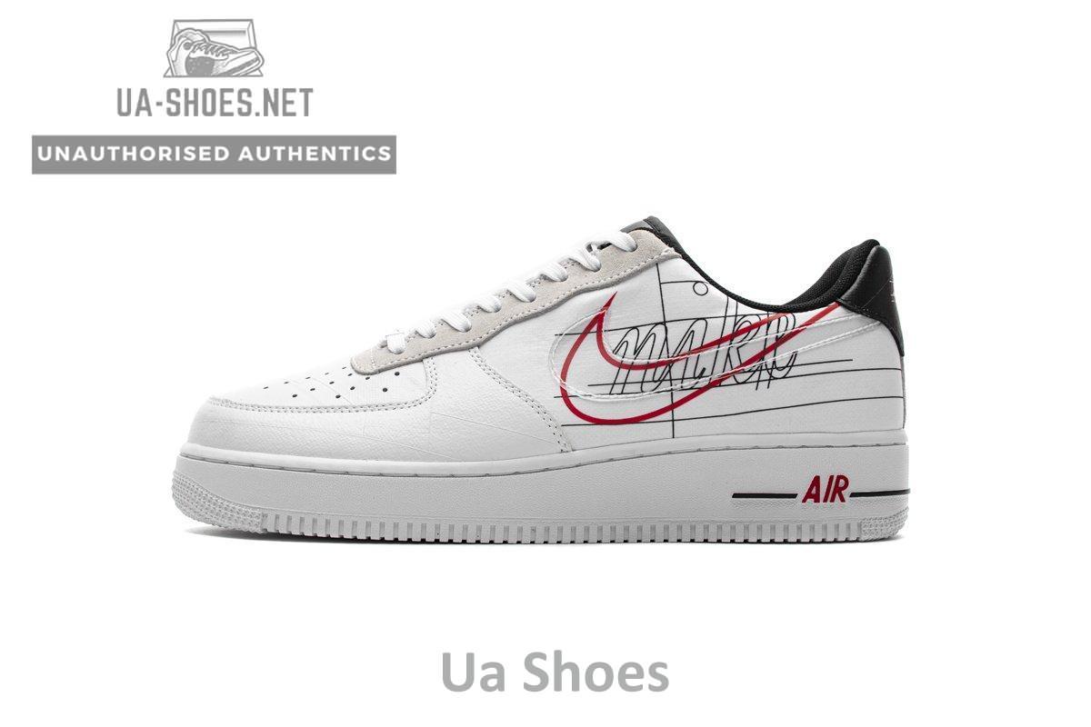 CK9257-100 Nike Air Force 1 '07 LV8 White Black Pure Platinum