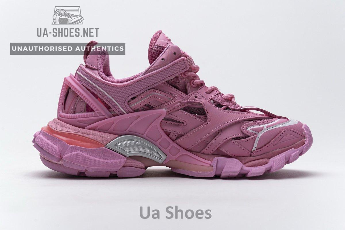 568615 W2GN5 5816 Blenciaga Track 2 Sneaker Pink - Image 9