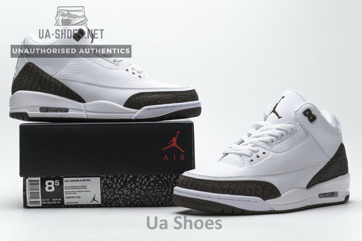 136064-122 Air Jordan 3 Retro 'Mocha' - Image 2