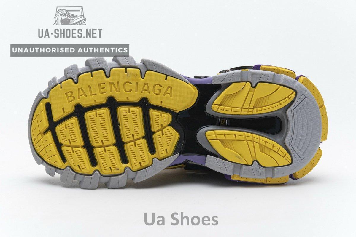 570391 W2GN1 2027 Blenciaga Track 2 Sneaker Yellow Black - Image 8