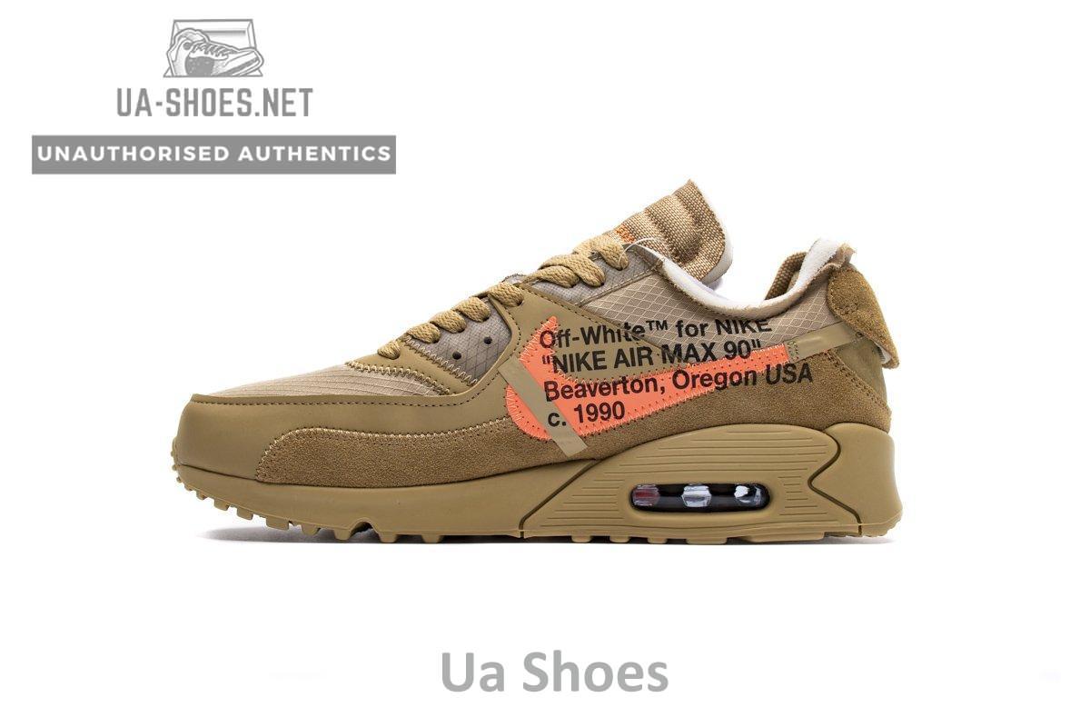 AA7293-200 Off-White x Nike Air Max 90 “Desert Ore” - Image 2