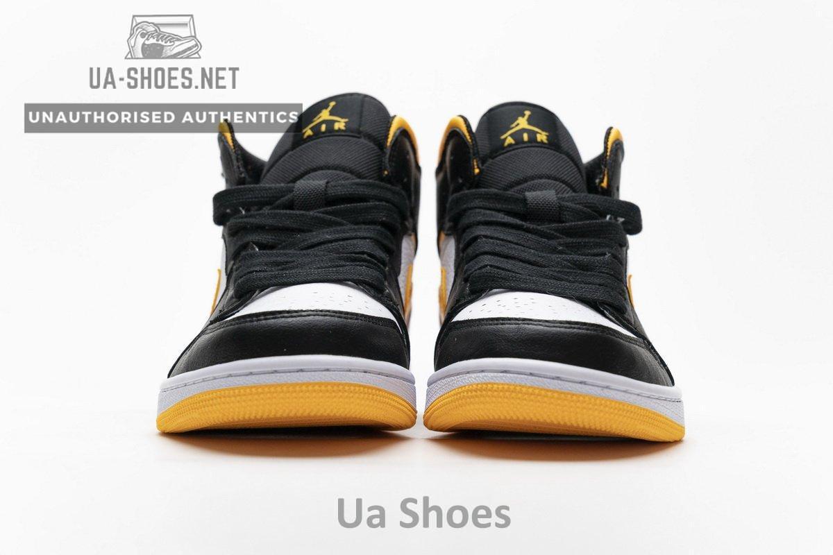 CV5276-107 Air Jordan 1 Mid SE Laser Orange Black - Image 5