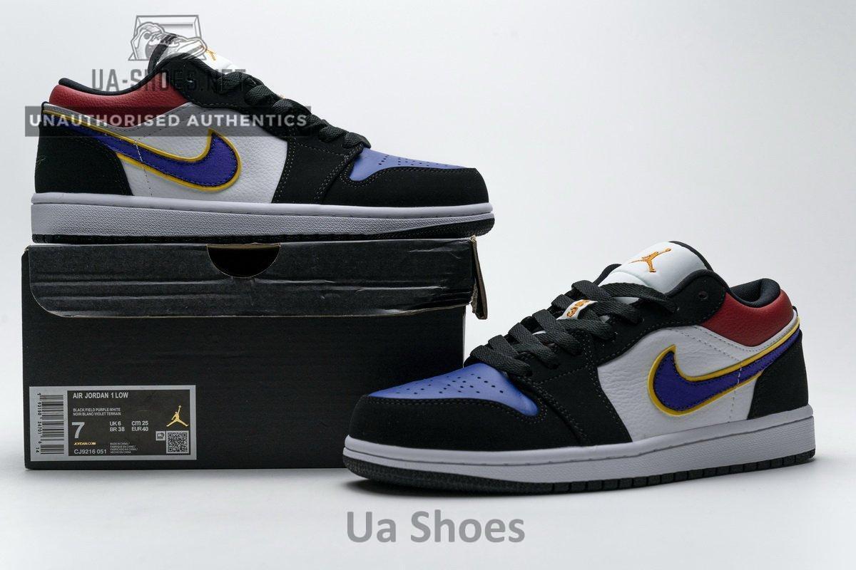 Air Jordan 1 Low Lakers Top 3 CJ9216-051 - Image 2