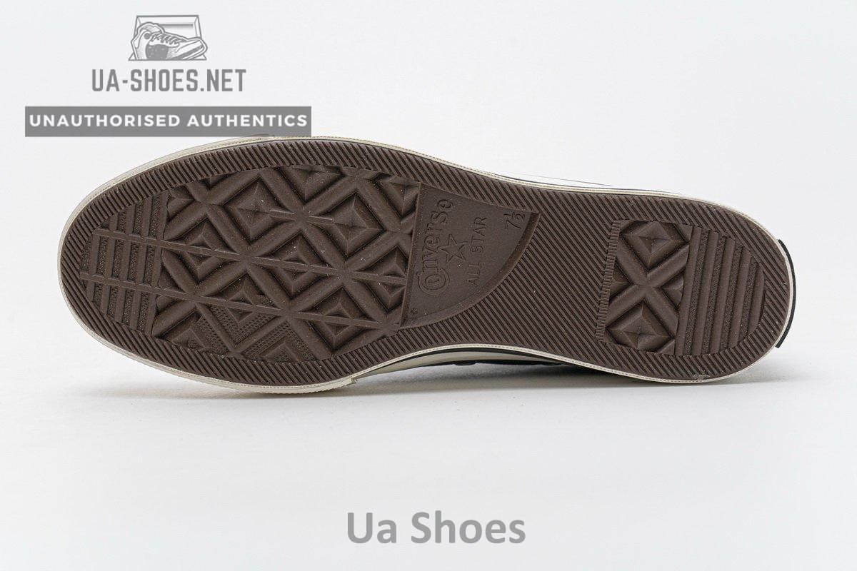 162050C Converse Chuck 70 HI Black Egret - Image 9