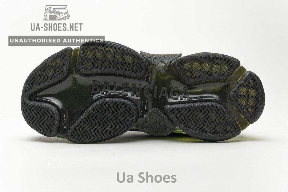 541624 W09O1 2140 Balenciaga Triple S Black Green - Image 10